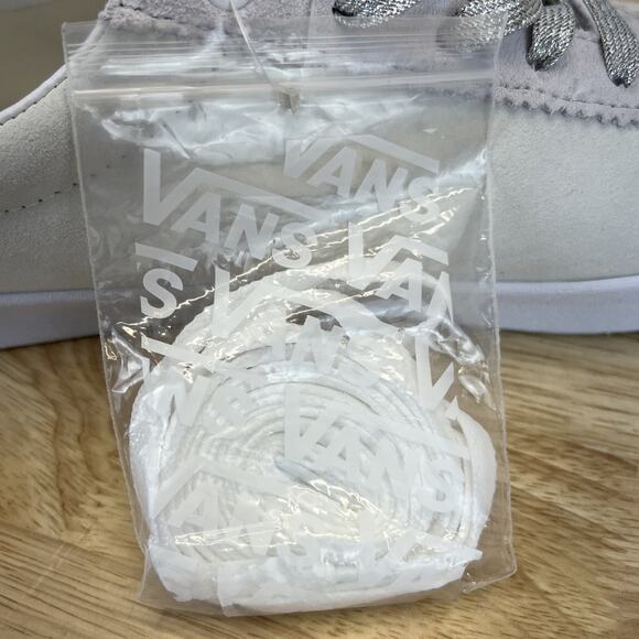 Vans Sport Low Mens Sz 11 High Shine Blanc De Blanc Suede Skater Sneakers Shoes main image 10